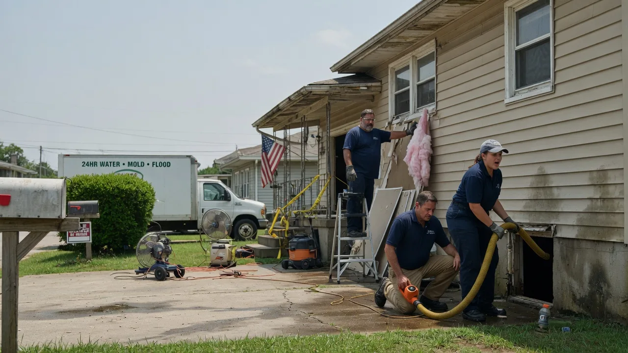 Water Damage Repair in Kelly, LA near me
